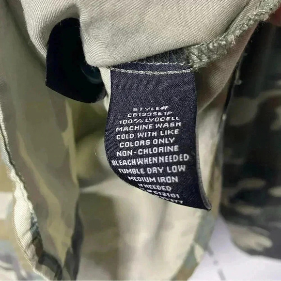 Sanctuary Camo Patchwork Military Button Down Shirt - Picture 6 of 8